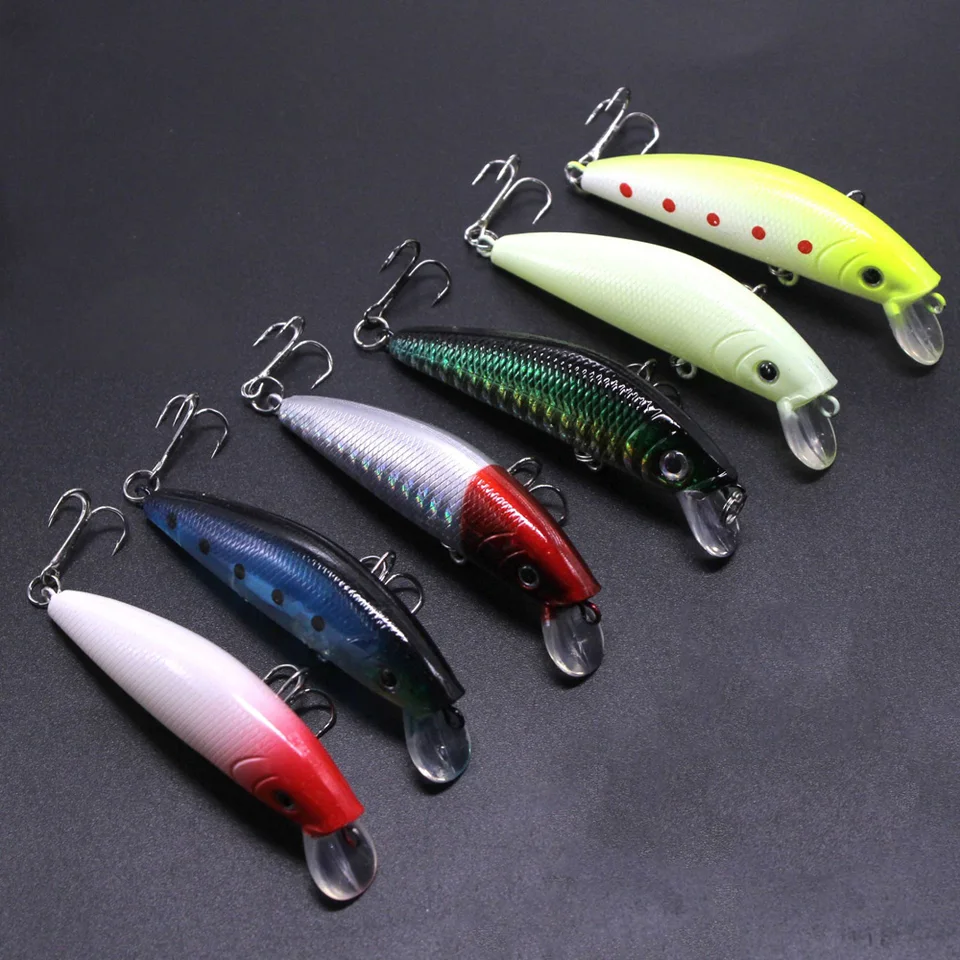 1pcs Minnow Rybolov Náska