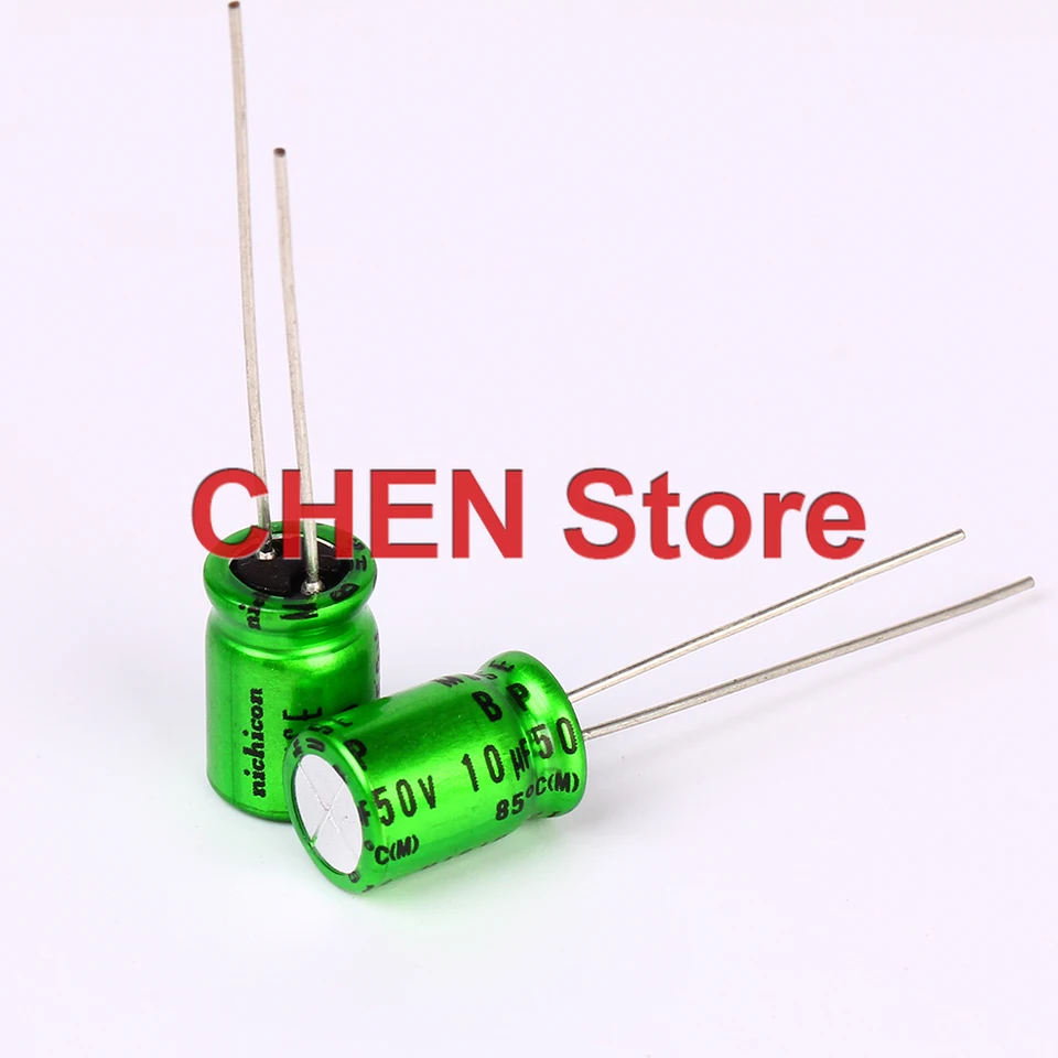 1pcs Nichicon Muse bp es 50v 0,47UF 1UF 2.2UF 3.3UF 4.7UF 10UF 22UF 3UF 47UF 100UF 220UF 330UF Non Polar HiFi Audio Cayitor