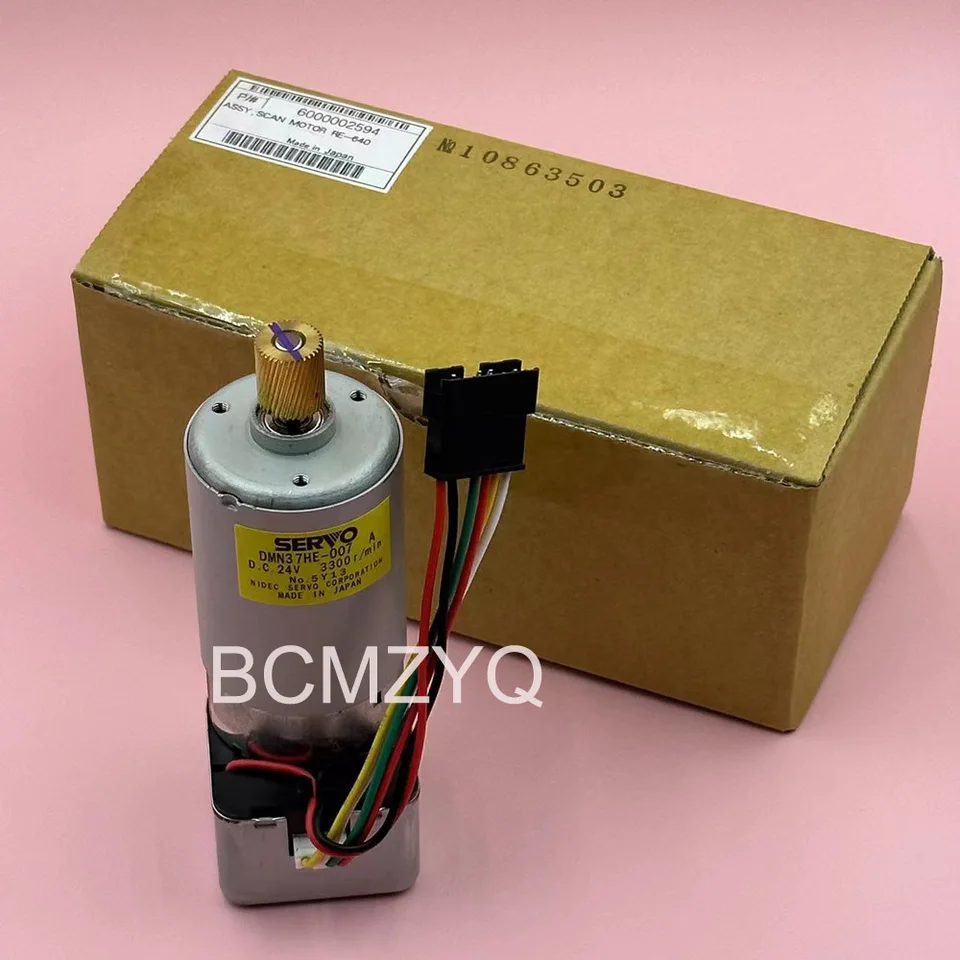 1pcs Original Roland RE640 Servo Motor 24VDC skenovací motor pre motor pre Roland RA640 RF-640 Re-640 ECO Tlačiareň rozpúšťadla P/N: 6000002594