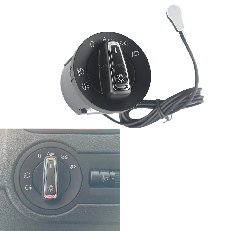 1pcs ovládací spínač svetlometov FOG Light Gomb 10pins 1C0941531A 1C0941531 pre VW Golf 2004 2005 2006 2007 2008 - 2013 MK5 MK6