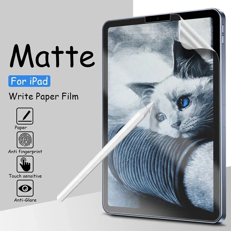 1pcs papierový film ako pre iPad Pro 12.9 6. 5. 4. 3. 2. 1. 1. miesto pre chránič iPad PRO 12.9 2022 2021 2020 2018 2017 2015