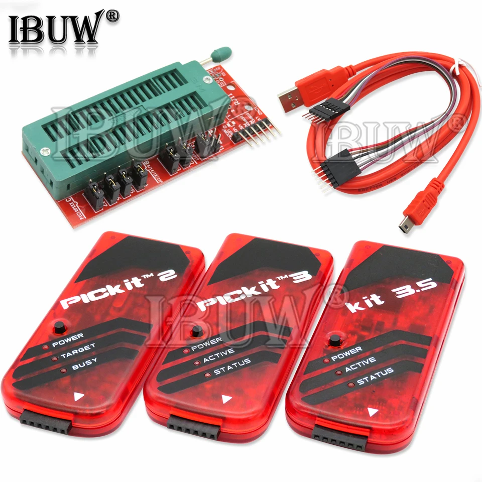 1pcs Pickit2 Pickit3 Pickit3.5 Programovací adaptér offline s káblom PIC ICD2 Universal Programátor SEAT SEAT 2 3 3.5