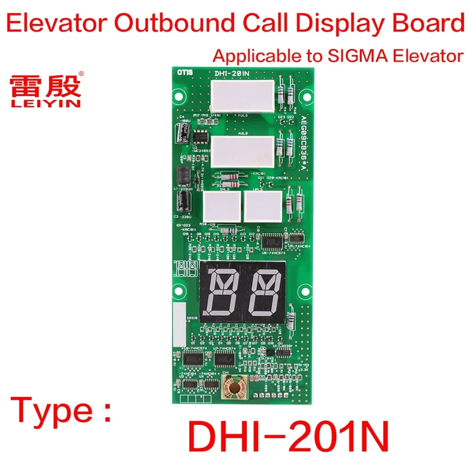 1pcs použiteľné na výťah Sigma Elevator Outbound Display Board DHI-201n