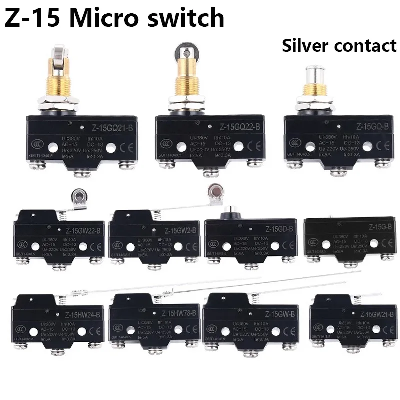 1pcs prepravný spínač limit prepínača Microswitch LXW Z-15GQ-B Z-15GW22-B