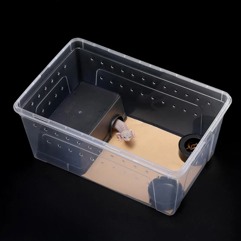 1pcs Reptile Tank Hmyz pavúky korytnačka jašterica akrylová priehľadná šľachtička v viriáriu Pet Pet Pet Pet Pet