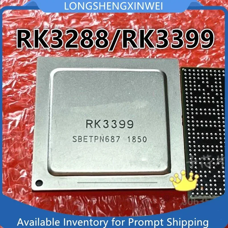 1pcs RK3288 RK3399 BGA Nízkoenergetický, vysokovýkonný 64-bitový CPU Six Core procesor čipu Nový