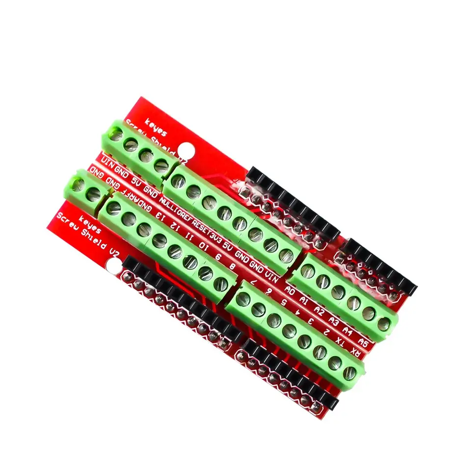 1pcs skrutkový štít V2 Stud Terminálová doska (dvojitá podpora) pre Arduino Uno R3
