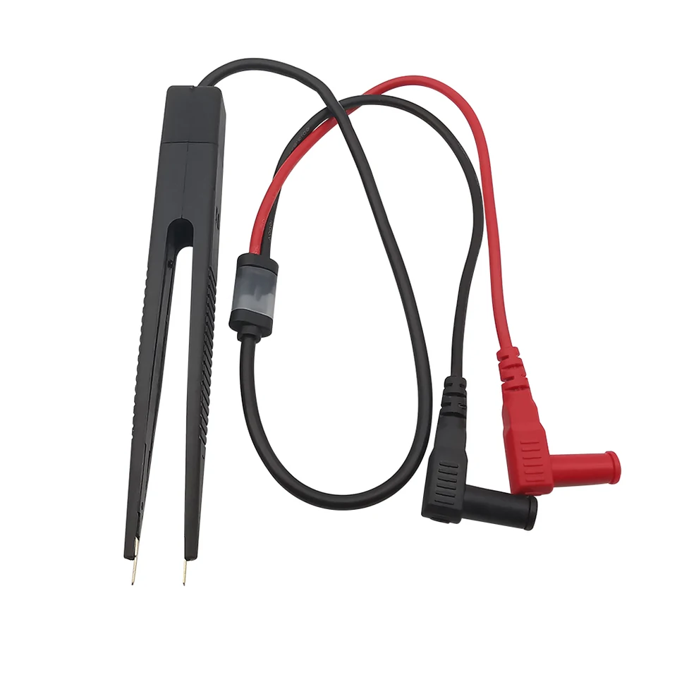 1pcs SMD ChIP komponent Multimeter Test Hook Clips Tweezere Olovo LCR testovací nástroj tester Meter sonda pero 4 mm banánová zástrčka