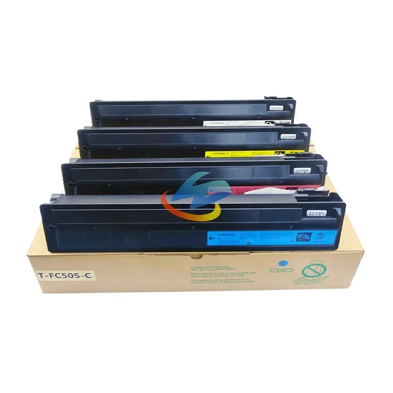 1pcs T-FC505 Toner Kompatibilný pre Toshiba E-Studio 2000AC 2500AC 2505AC 3005AC 3505AC 4505AC 5005AC BK/450G CMY/400G
