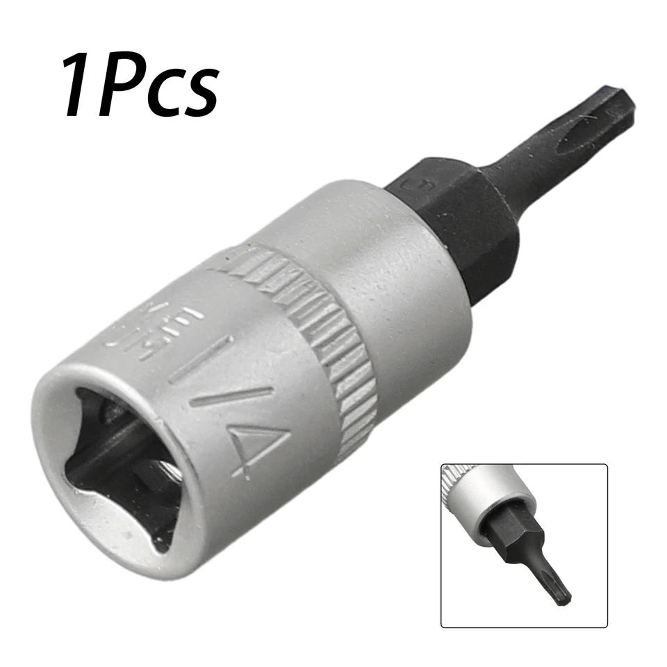 1pcs Torx Bit Socket 1/4 palca kľúča adaptér predlžovacia tyčinka Príslušenstvo Ručné náradie T8 T10 T15 T20 T25 T27 T30 T40