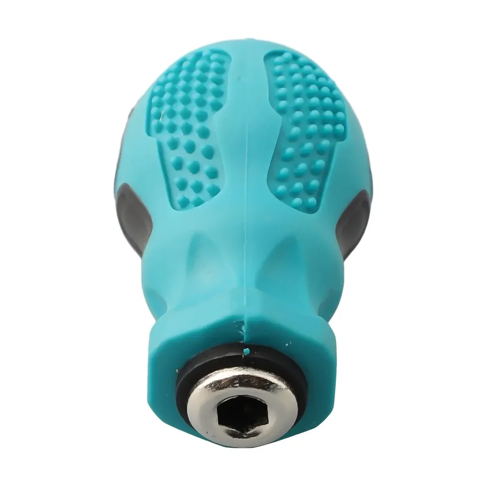 1pcs viacúčelové skrutkovacie bit bit držiak skrutkovač gumová rukavica na sklz 6,35 mm/4 mm hex a 5 mm okrúhly adaptér ručný náradie