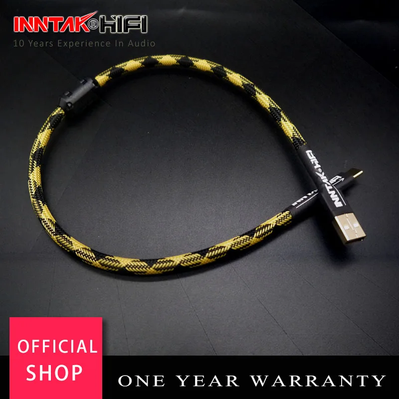 1pcs Vysoko kvalitný USB2.0 Typ AB / Typ AC / Typ A-MICRO / TYP CB OTG CANARE USB kábel pre zosilňovač HADOPE AUDIO DAC