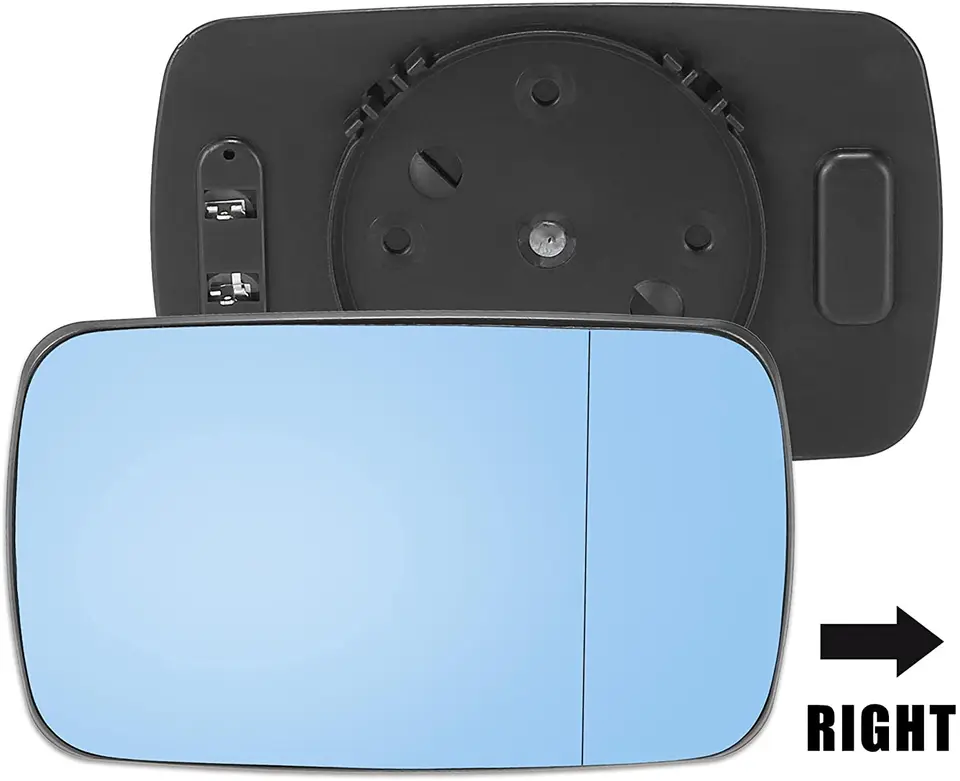 1pcs výmena za BMW E46 zrkadlo vľavo v pravom bočnom sklo Zakladané zrkadlo sklo 51168250437 51168250438