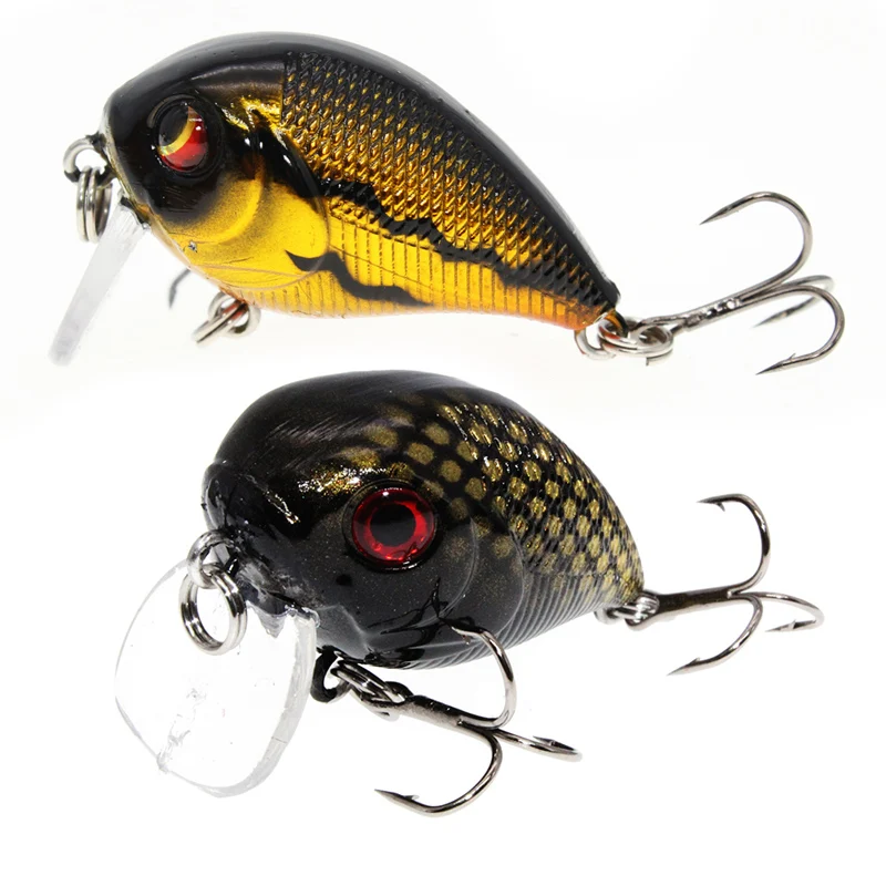 1pcs Wobblers Kvalita Crankbait Simulation Fishing Laste 4,5 cm 7G Jerkbait plávajúce tvrdé návnady Bass kapr pesca rybárske náradie