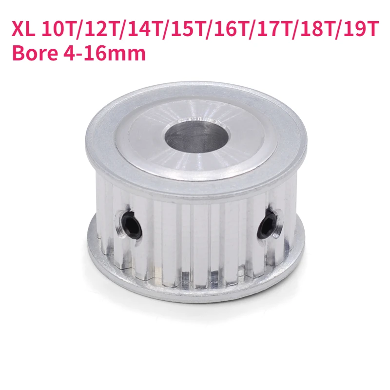 1pcs xl načasovanie kladky 4-16 mm 10t/12t/14t/15t/16t/17t/18t/19 Synchrónne kolesá zubov AF Typ pre šírku pásu 10 mm