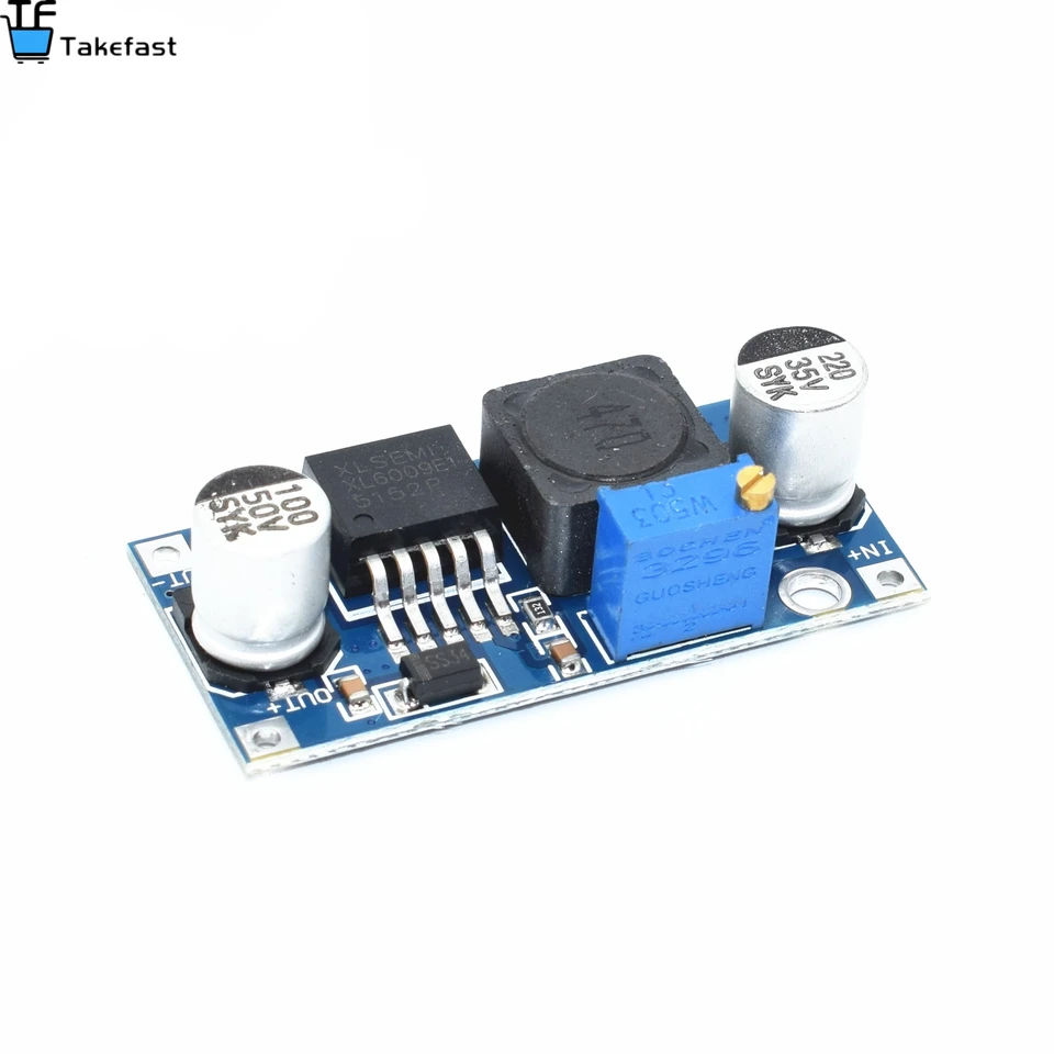 1pcs xl6009 DC-DC Booster Modul napájací modul Výstup