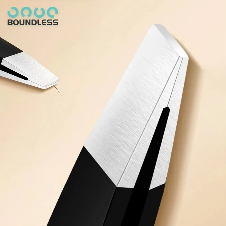 1pcs z nehrdzavejúcej ocele obočie pinzety pinzety tváre Splinter Splinter Blackhead Demandming Orezanie rias clipper brady klamy kozmetický náradie