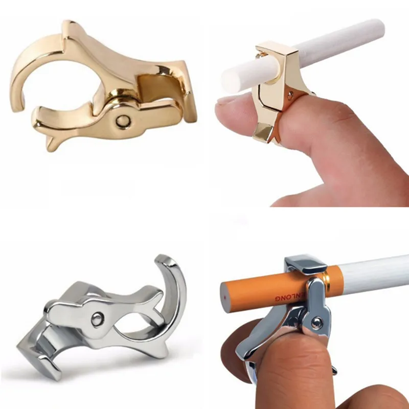 1pcs zazvonenia držiaka cigariet stojan na prstový klip SPIL DOME DOMÁCNOM GADGETS FORA PRIATEĽA PRÁVNE DARČEKY SMOLER Nástroje horúce fajčiarske príslušenstvo