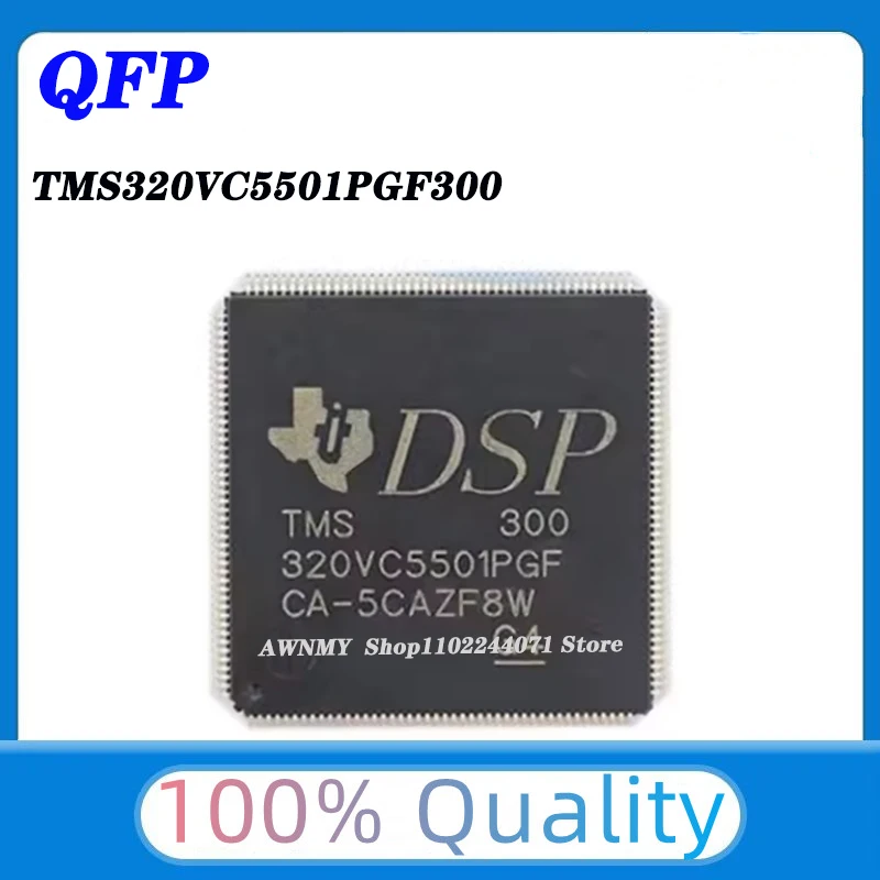 1pcs/šarža TMS320VC5501PGF300 TMS320VC5501PGF TMS320VC5501 FXD-PNT DSP 600 MIPS 176-LQFP Nový pôvodný IC
