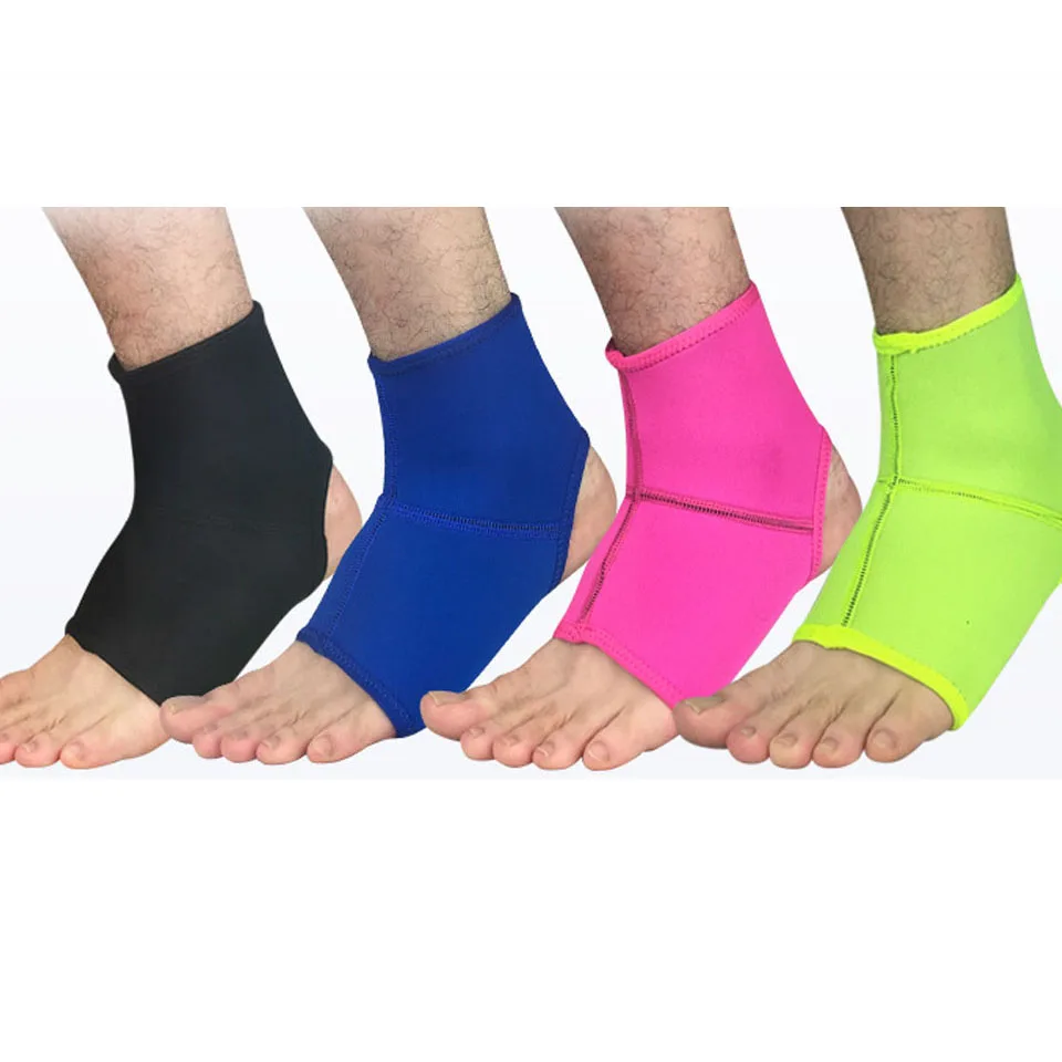 1pcs športové členkové podpora členkových podložiek Elastic Brace Guard Foot Čekny Protect Ochrana za bicykel futbalové neoprénové basketbal