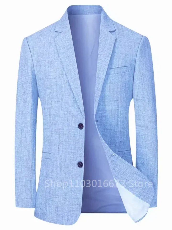 1Piece muži oblečené bielizeň Blazers bundy Business least Suit Designer Coats Nové jarné letné letné opotrebenie Slim Fit Blazers