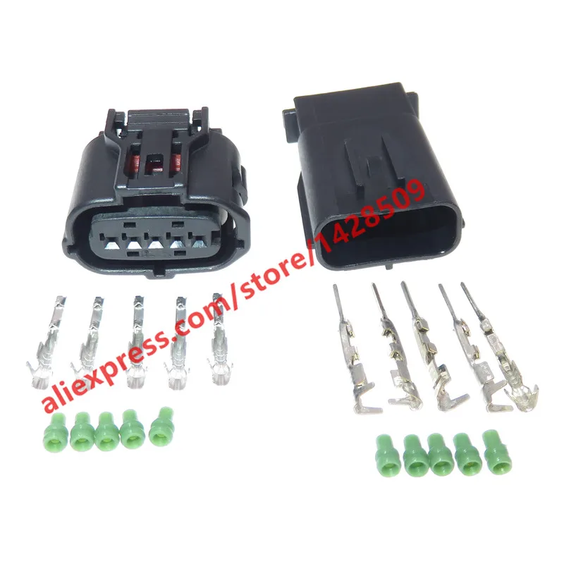 1set 12292 6189-1046 5 PIN SMENNÝ A MALS MAF SENSOR SENSOR CONNEKTOR KONEKTOR Air Meter