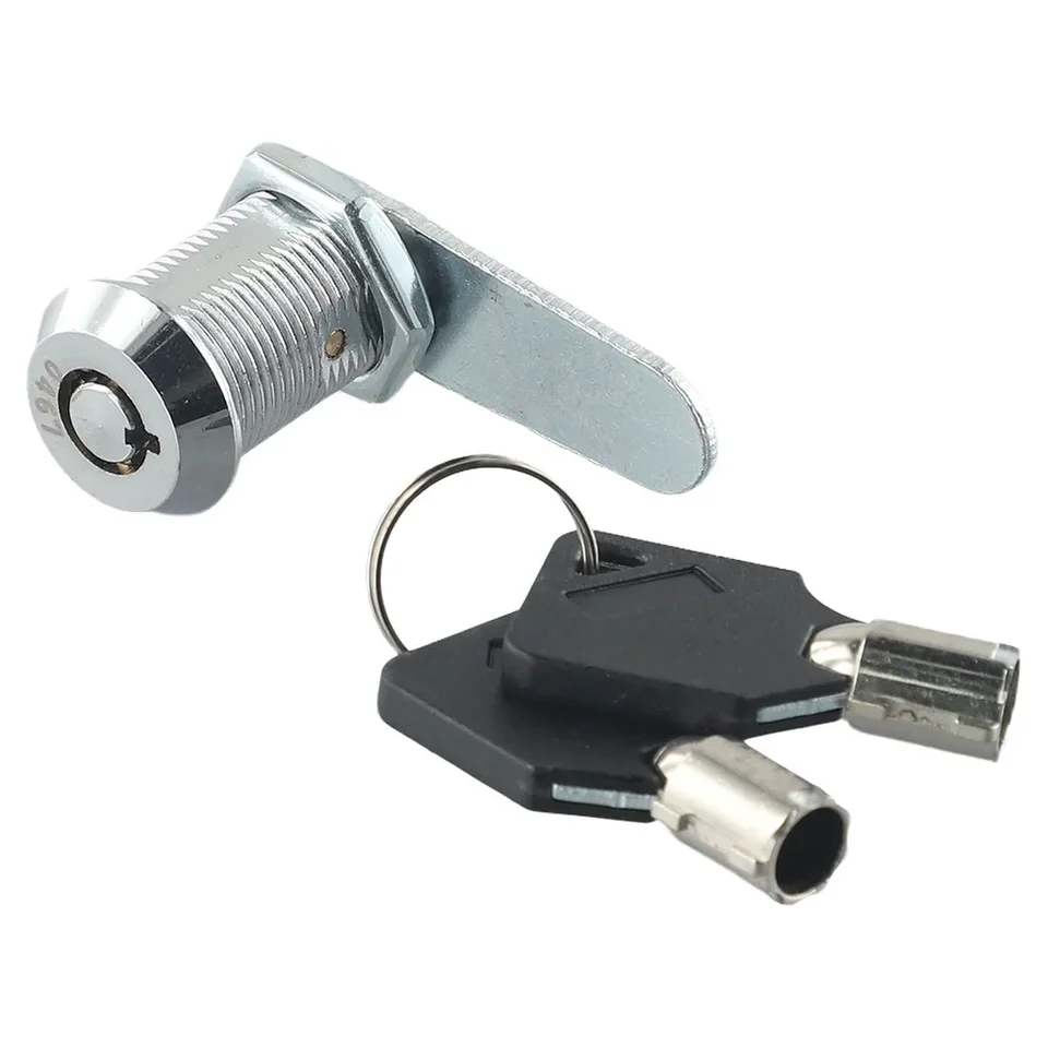 1set 16/20/25/30 mm zink zink Zaväzok Univerzálna veľkosť Kľúč Kľúčový automatický valcový zámok Túrk
