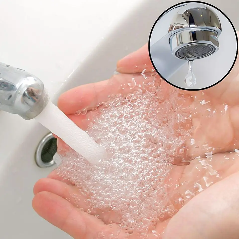 1set 16,5-24 mm mužské vlákno Šetrenie vodného priestoru TAPNÉ KAPOVÉHO FAUCET BUBBLE Kuchynské povodie Kúpeľ