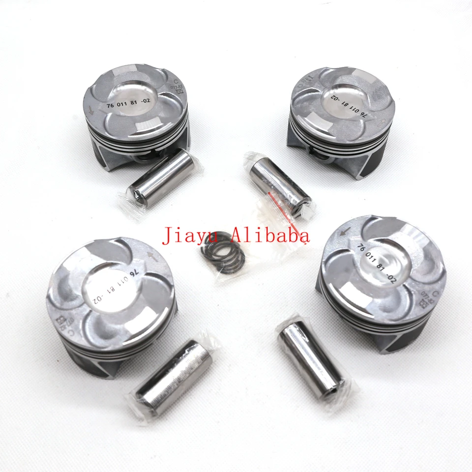 1set (4ks) Motorová piestová súprava pre BMW Mini R55 R56 R57 N14 N14B16A 1,6T 11257566019