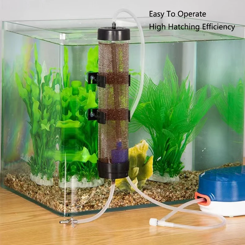 1set Akvárium slany krevety Inkubátor detské ryby Kŕmenie víly vajec Artemia Alive Hatch Kit Fish Fish pre tank