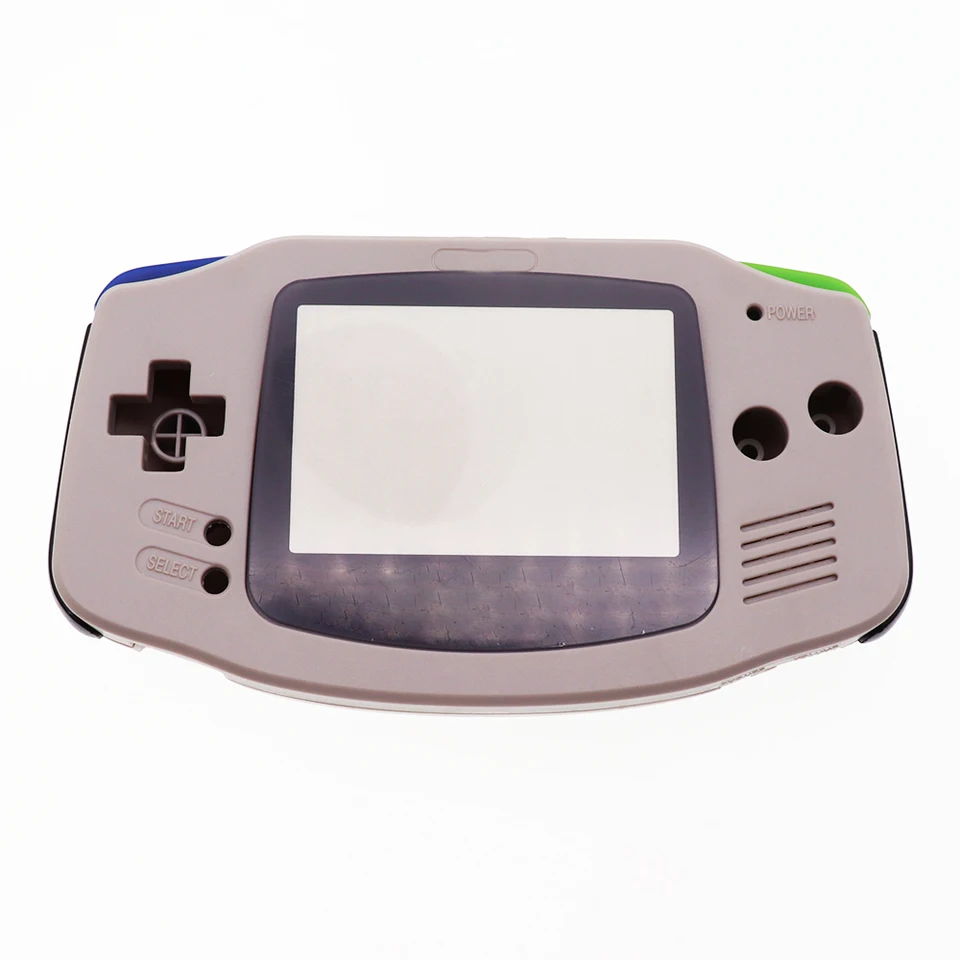1set DIY Celú súpravu puzdro na krytie puzdra W/ Divodivá gumová podložka Tlačidlá obrazovky pre Gameboy Advance GBA Console