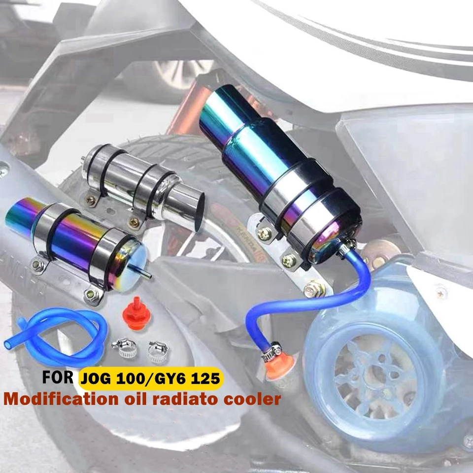 1set motocyklového oleja chladiča olejového chladiča gy6 imitácia silou jog rsz cygnus-zy125 modifikované diely Motor chladiaci motocykel