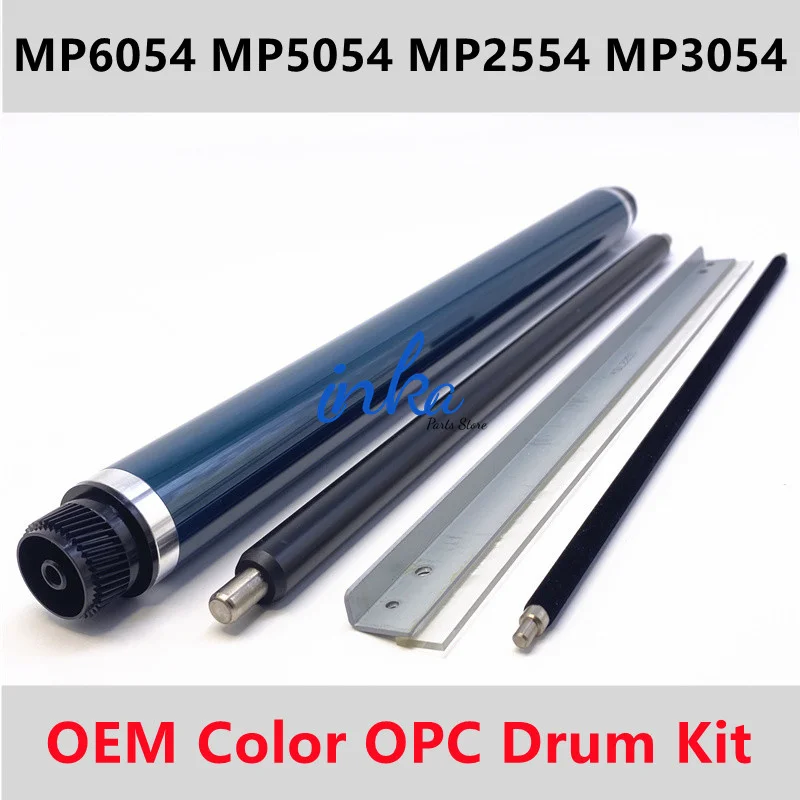 1set mp5054 OEM Color OPC Drum Drum Kit Drum Čistiaci čepeľ pre RicOH MP2554 MP3054 MP3554 MP4054 MP5054 MP6054 MP 2554 3554 6054 PCR