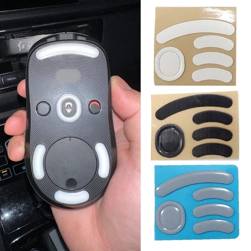 1set myši nohy pre logitech g pro bezdrôtové výmenné myš Mouse Foots Glides Curved Geges Sticker nôh myši nohami