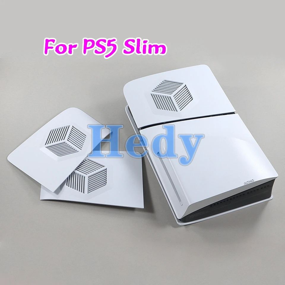 1set pre PlayStation 5 Slim Digital Optical Drive Version Version Puzdro pre PS5 Slim Shell vľavo pravý striedavý povrch