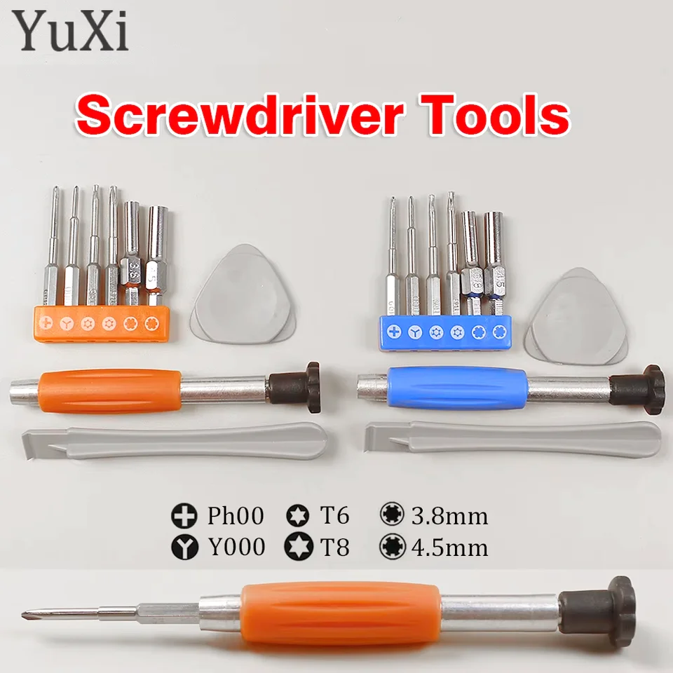 1set Triwing Screwdriver Sit Demassembod Opening Tools Game Auta Machine Tools for Gameboy GBA PS4 N64 NGC SNES 3DS PSP SET