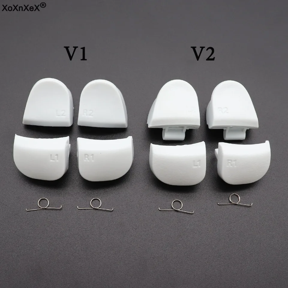 1set voor PS5 L2 R2 L1 R1 Knop Trigger & Lente Vervangingen Voor PS5 V1 V2 V3 BDM-010 BDM-020 BDM-030 DUALSHOCK 5