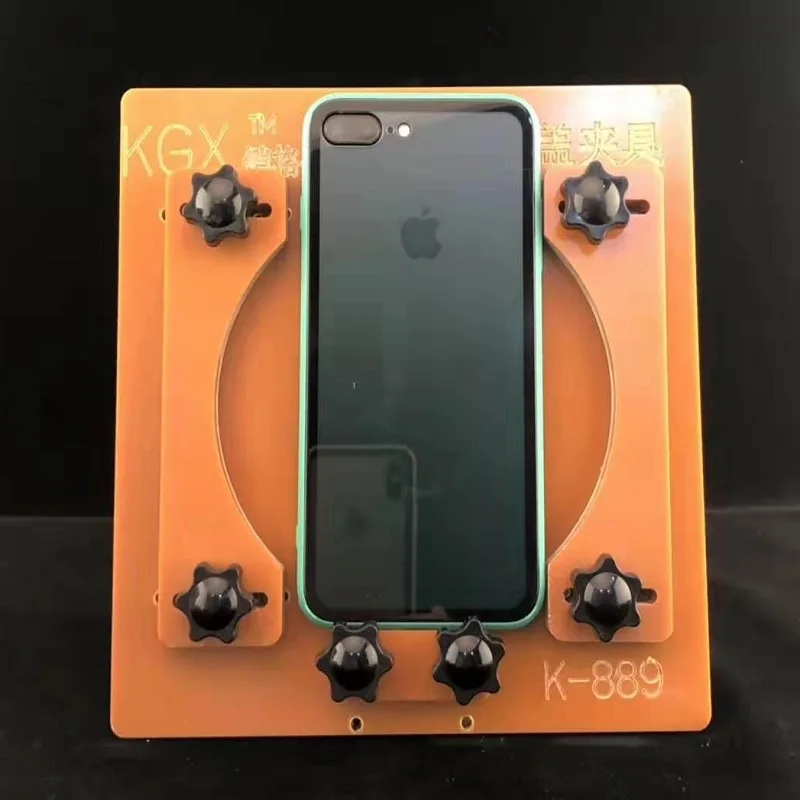 1set čepeľ s iPhone so zadným skleneným sklom rozbitým opravárenským príslušenstvom polohovanie svorky Odstráňte sklo zadného krytu pre iPhone x xs max xr 11