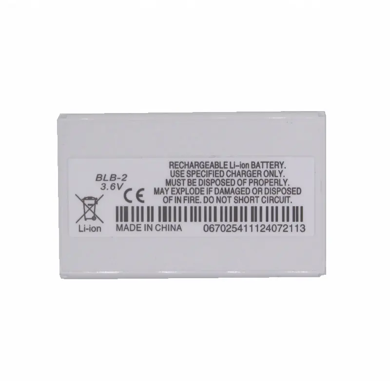 1x 800MAH BLB-2 BLB2 Výmena batérie pre Nokia 6500 6510 6590 6590I 7650 8210 8250 8270 8290 8310 8390 8850 8910 3610