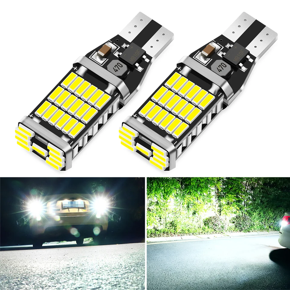 1x CANBUS T15 LED žiarovka zálohovanie automobilu Reverzné svetlá pre Subaru Impreza Forester XV Legacy B4 Outback Tribeca Spoiler WRX BRZ STI FO