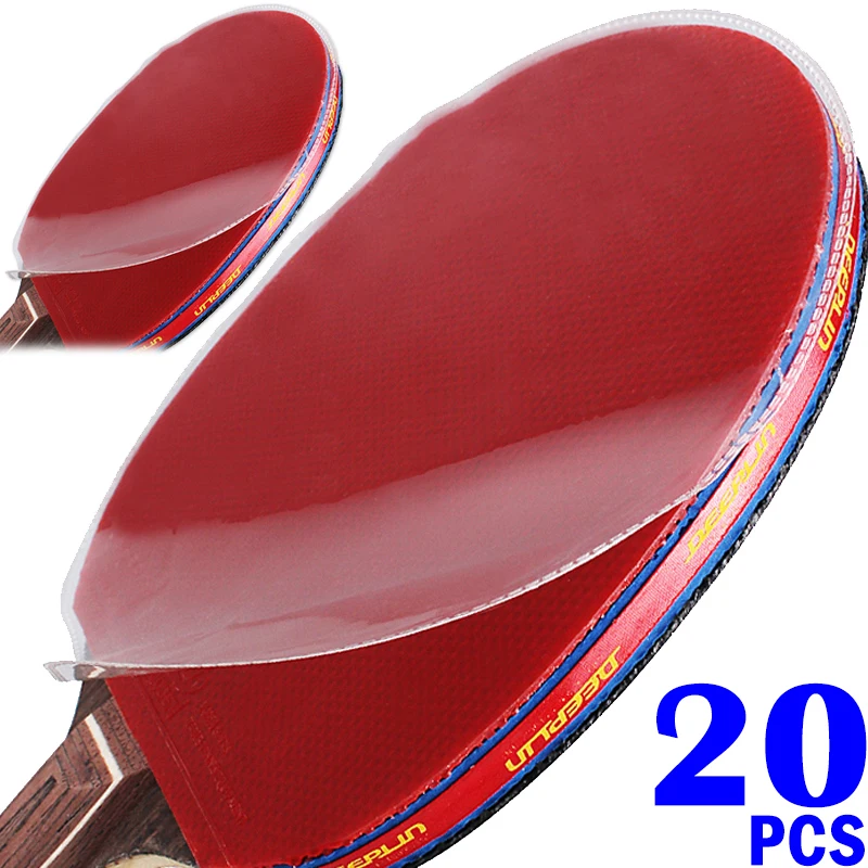 2/10/20ks stolný tenisový ochranný film Nepríjemný film Ping Ping Bat Protector Protectory Atter