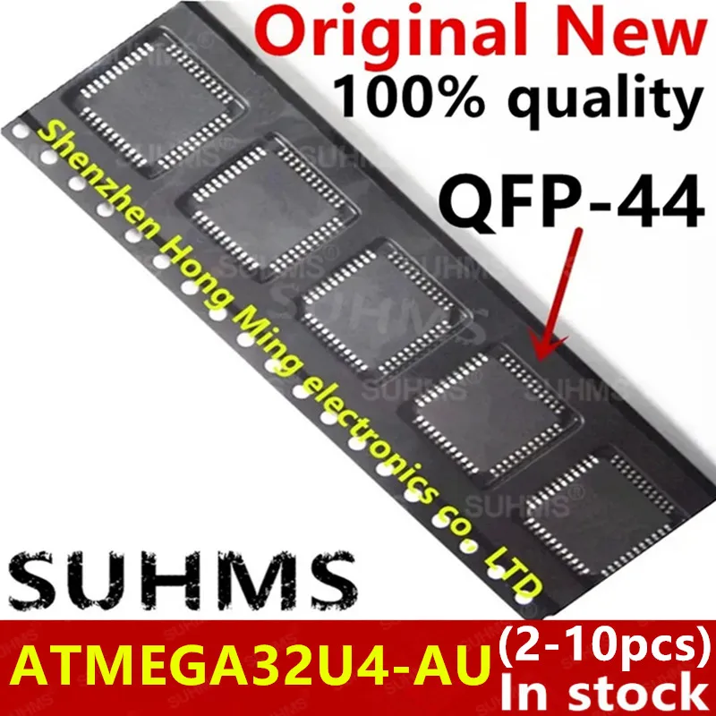 (2-10 kus) 100% nový ATMEGA32U4 ATMEGA32U4-AU QFP-44 Chipset