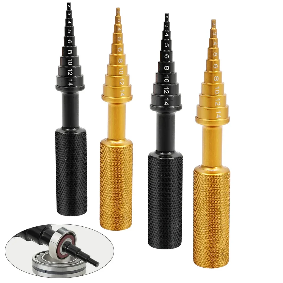 2-14 mm ložiská Remover Demassemblers Universal Car Motocykel ložisko riadiaci náboj sťahovačov inštalačný inštalačný inštalátor Nástroje Nástroje