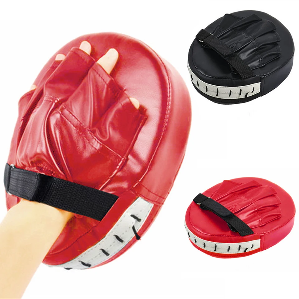 2/1ks kick boxerské rukavice Pad Patch Punch Cieľová taška Men Pu karate Muay thajský boj bez boja sanda pre dospelých
