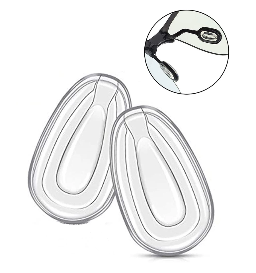 2/3/4/5/6/8 páry nosné vankúšiky pre Oakley Daisy Chain OO4062 Rám, čistý výmenný nosový kus chrániča - hodnota balenie