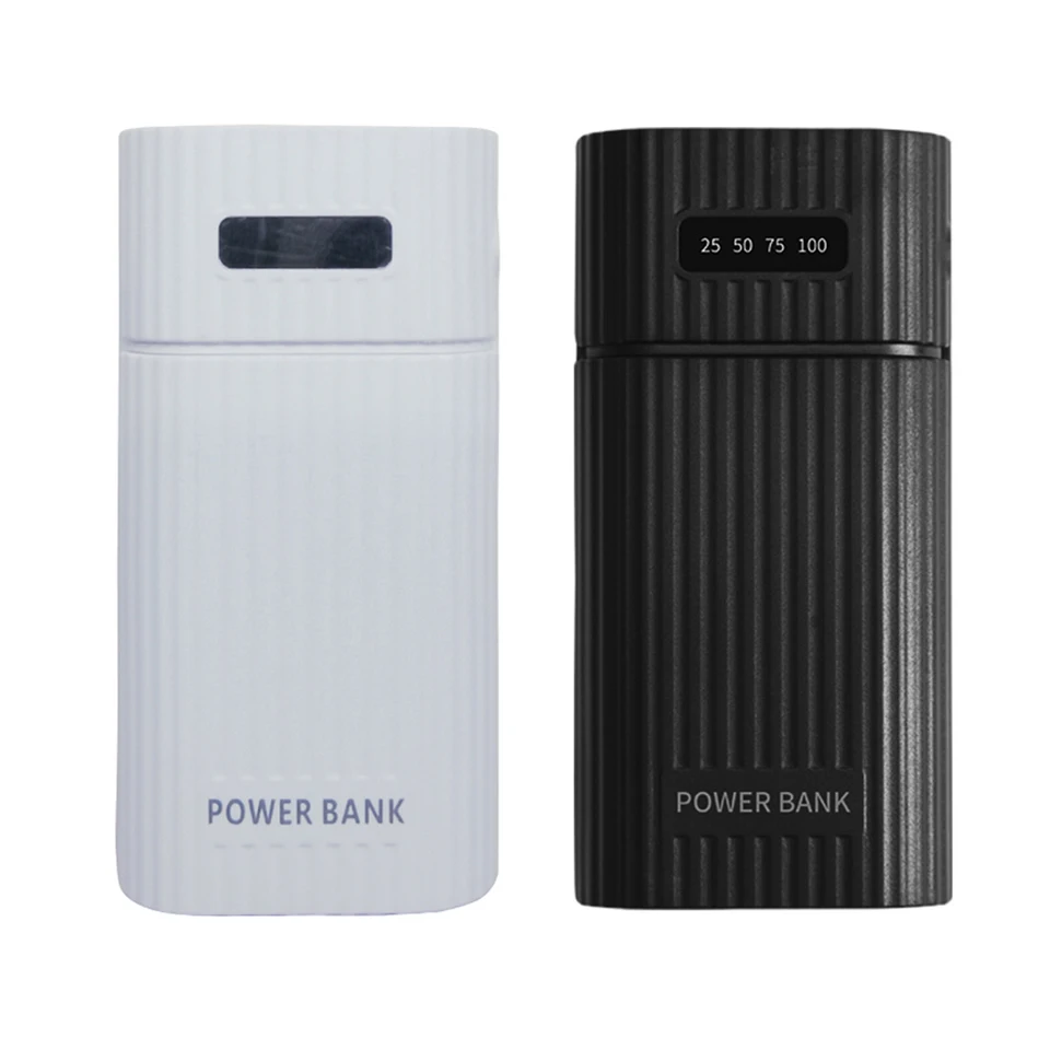 2/3-port vstup 18650/18700/20700/21700 Adaptér nabíjačky batérií rýchle nabíjanie nabíjacích nabíjacích obalov pre telefóny iPhone a Android