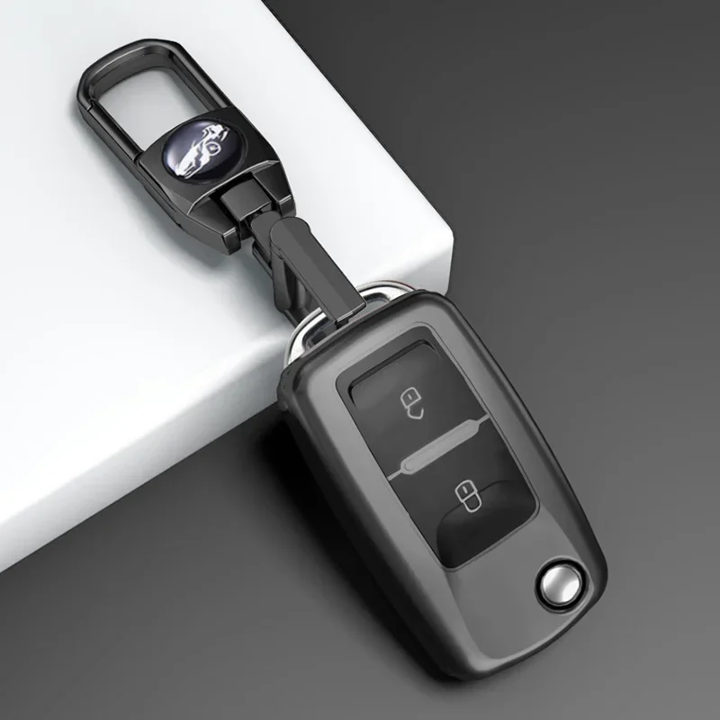 2 3 tlačidlá TPU Kľúčové puzdro Kryt shell FOB pre VW Volkswagen Mk4 Bora Golf 4 5 6 Jetta Passat Polo Bora Touran Seda Skoda