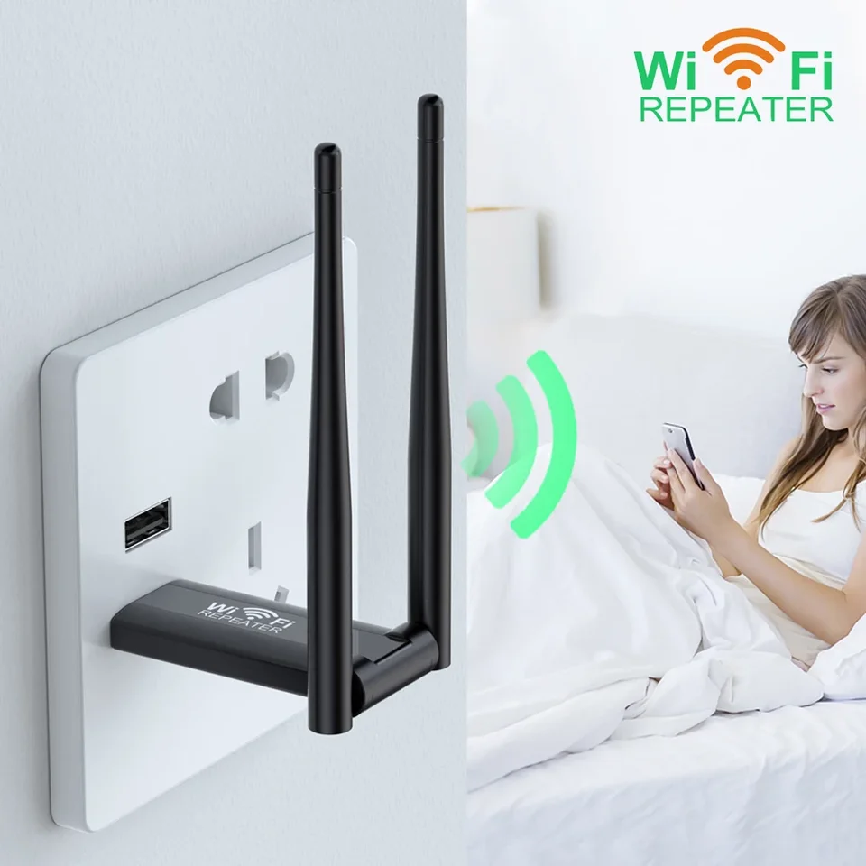 2,4G 300 Mbps Wireless WiFi Retender WiFi Signder WiFi Zosilňovač posilňovača Long dole