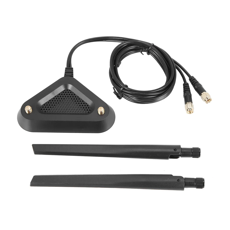 2,4G/5G Duálna frekvenčná predlžovacia anténa WiFi WiFi Wireless Card Card 8DB SMA Anténa Magnetická sacia základňa