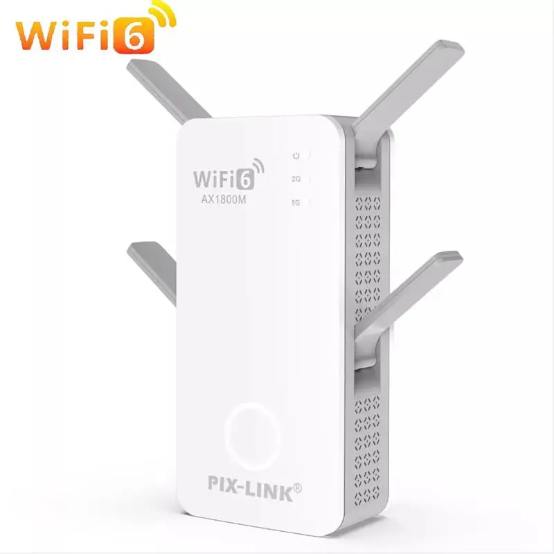 2,4G a 5,8 GHz 1200/1800 Mbps WiFi 5 WiFi 6 Router Repeater Long Range Extender 802.11ac Wireless Router WiFi prístupový bod zosilňovača